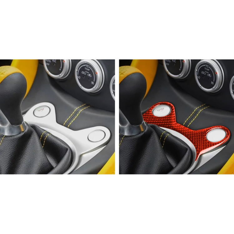 Car Carbon Fiber Manual Gear Panel Decorative Sticker for Nissan 370Z / Z34 2009-, Left and Right Drive Universal ÎҵÄÉ̵ê