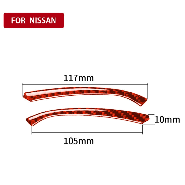 Car Carbon Fiber Speed Dashboard Decorative Strip for Nissan 370Z / Z34 2009-, Left and Right Drive Universal ÎҵÄÉ̵ê