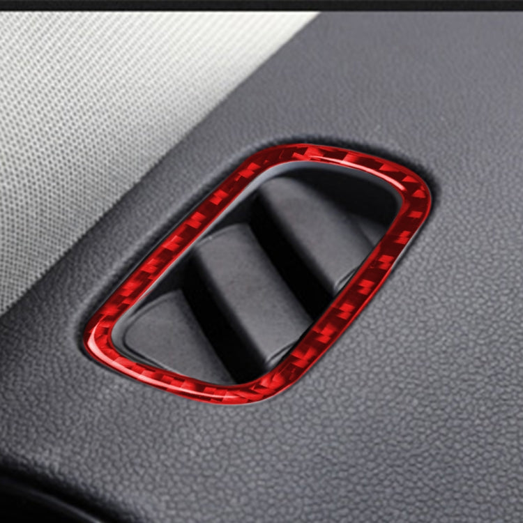 Car Carbon Fiber Air Outlet Frame Decorative Sticker for BMW Mini F60, Left and Right Drive Universal ÎҵÄÉ̵ê