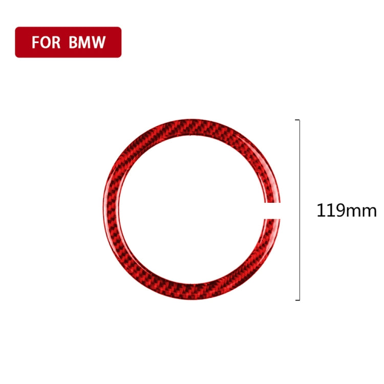 Car Carbon Fiber Steering Wheel Ring Decorative Sticker for BMW Mini R55 R56 Countryman R60 Paceman R61 2007-2013, Left and Right Drive Universal ÎҵÄÉ̵ê