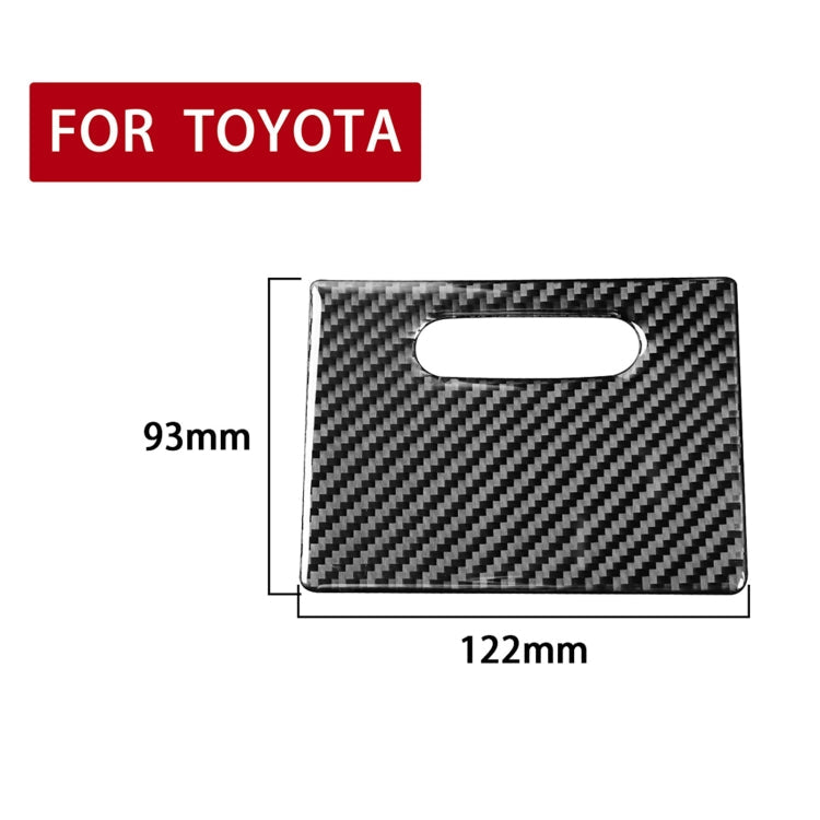 Car Carbon Fiber Cigarette Lighter Cover Decorative Sticker for Toyota Corolla / Levin 2014-2018, Left and Right Drive Universal ÎҵÄÉ̵ê