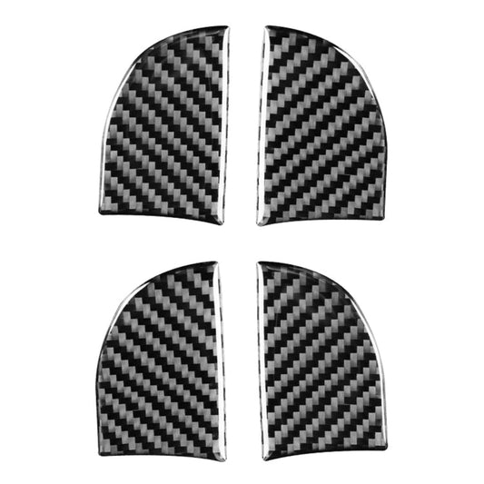 Car Carbon Fiber Inner Door Bowl Decorative Sticker for Toyota Corolla / Levin 2014-2018, Left and Right Drive Universal ÎҵÄÉ̵ê