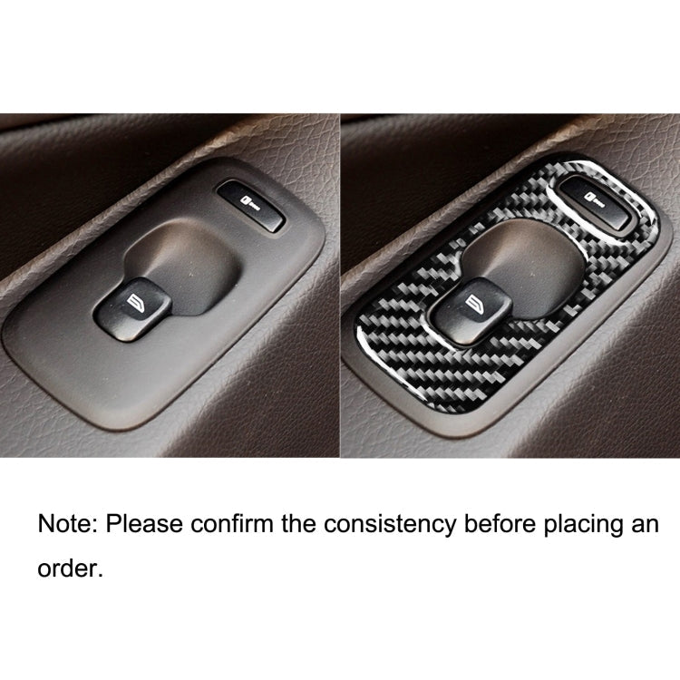 4 in 1 Car Carbon Fiber Door Set A Decorative Sticker for Volvo XC90 2003-2014, Right Drive ÎҵÄÉ̵ê