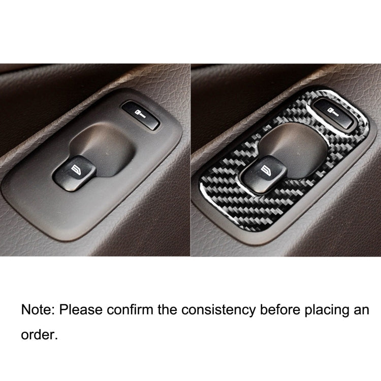 Car Carbon Fiber Window Lift A Decorative Sticker for Volvo XC90 2003-2007, Right Drive ÎҵÄÉ̵ê