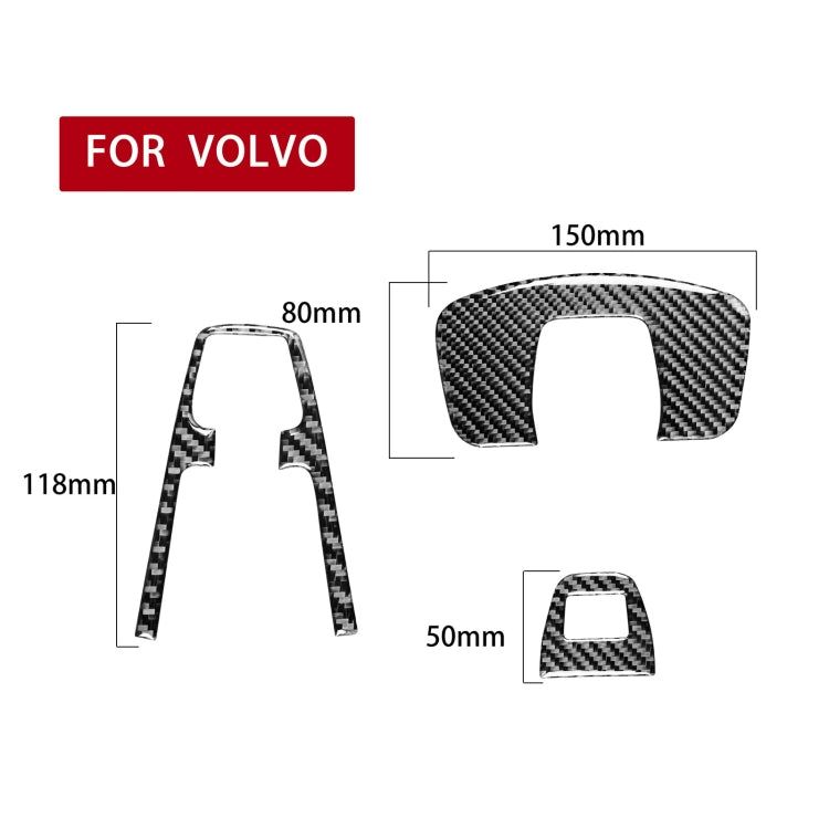 Car Carbon Fiber Reading Light A Decorative Sticker for Volvo XC90 2003-2014, Left and Right Drive Universal ÎҵÄÉ̵ê