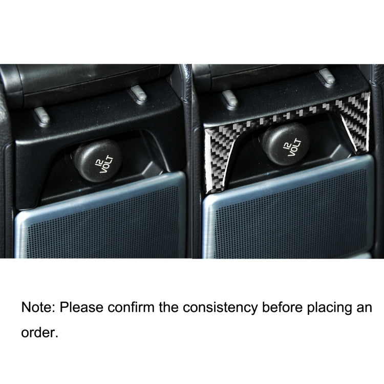 Car Carbon Fiber Rear Control Panel Decorative Sticker for Volvo XC90 2003-2014, Left and Right Drive Universal ÎҵÄÉ̵ê