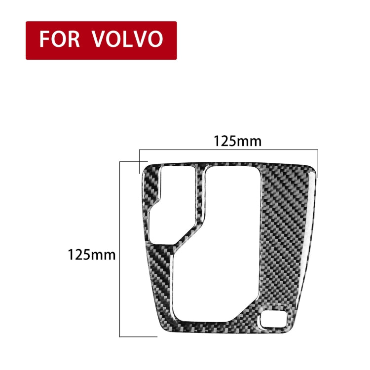 Car Carbon Fiber Gears Decorative Sticker for Volvo XC90 2003-2014, Left Drive ÎҵÄÉ̵ê