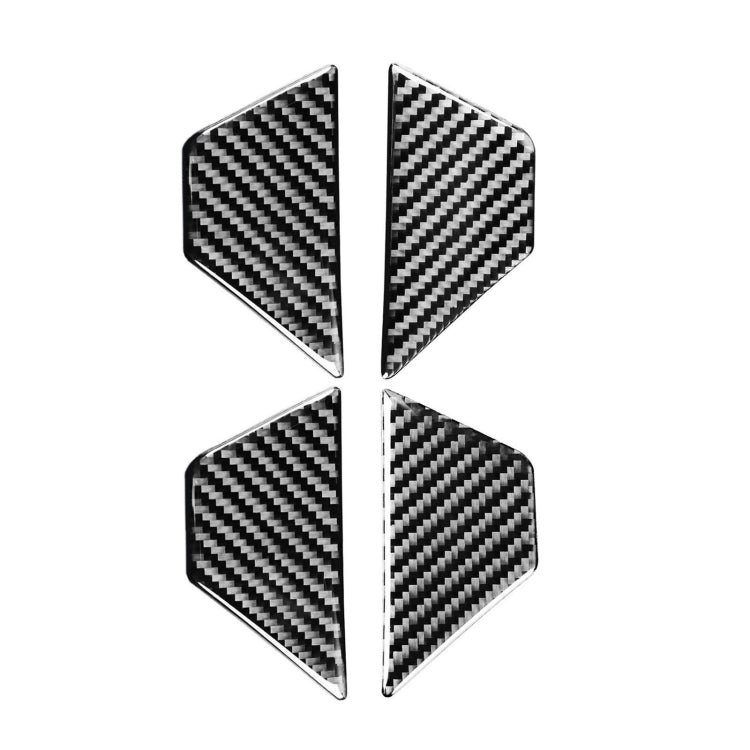 Car Carbon Fiber Inner Door Bowl Decorative Sticker for Audi A6L / A7 2019-, Left and Right Drive Universal ÎҵÄÉ̵ê