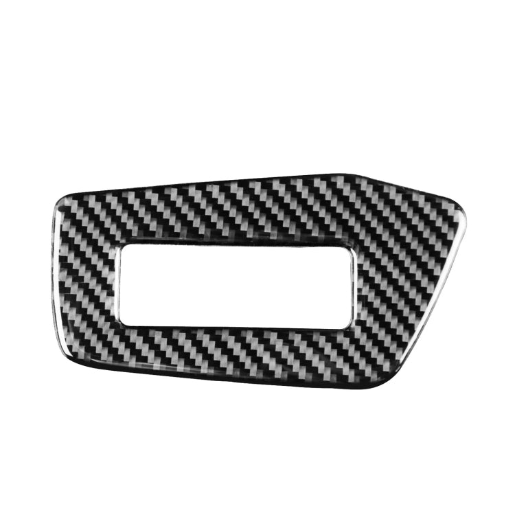 Car Carbon Fiber Headlight Switch Decorative Sticker for Audi A6L / A7 2019-, Left Drive ÎҵÄÉ̵ê