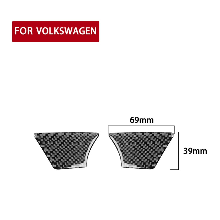 Car Carbon Fiber Inside Door Bowl Decorative Sticker for Volkswagen Beetle 2012-2019, Left and Right Drive Universal ÎҵÄÉ̵ê