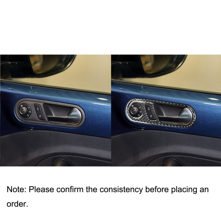 Car Carbon Fiber Door Inside Handle Decorative Sticker for Volkswagen Beetle 2012-2019, Right Drive ÎҵÄÉ̵ê