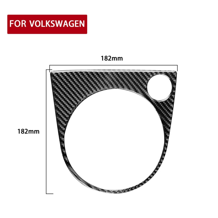 Car Carbon Fiber Gear Panel Frame A Decorative Sticker for Volkswagen Beetle 2012-2019, Left and Right Drive Universal ÎҵÄÉ̵ê