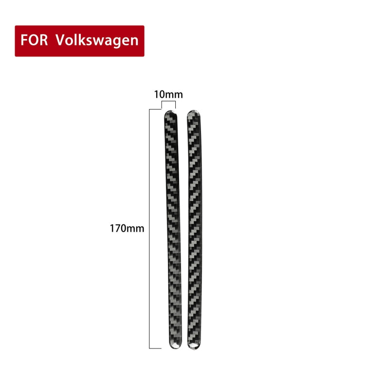 Car Carbon Fiber Door Decorative Sticker for Volkswagen Beetle 2012-2019, Left and Right Drive Universal ÎҵÄÉ̵ê