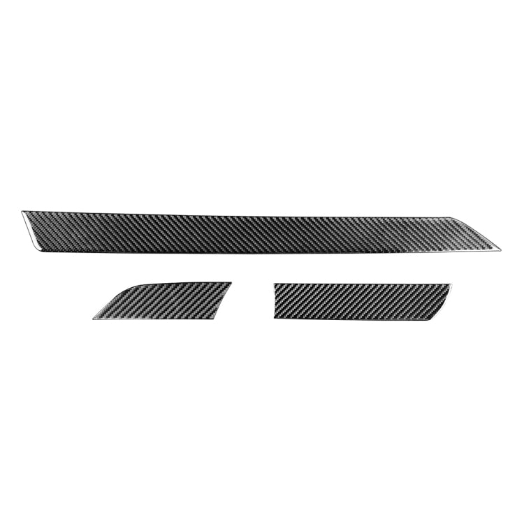 3 PCS / Set Carbon Fiber Car Center Console Decorative Sticker for Toyota Tundra 2014-2018, Right Driving ÎҵÄÉ̵ê