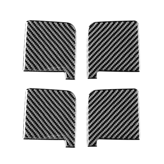 4 PCS / Set Carbon Fiber Car Inner Door Bowl Decorative Sticker for Toyota Tundra 2014-2018, Left Right Driving Universal ÎҵÄÉ̵ê