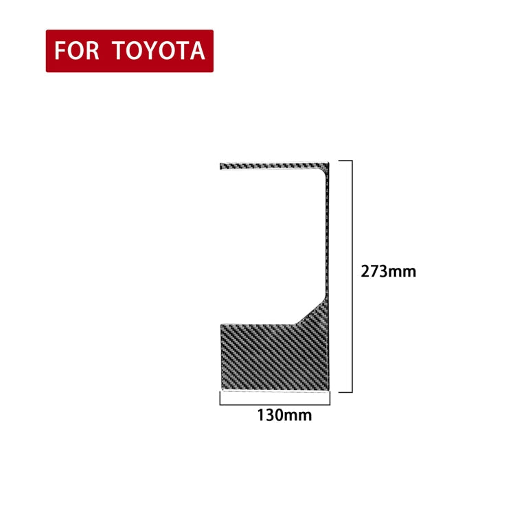 Carbon Fiber Car Gear Outer Frame Decorative Sticker for Toyota Tundra 2014-2018, Left Right Driving Universal ÎҵÄÉ̵ê