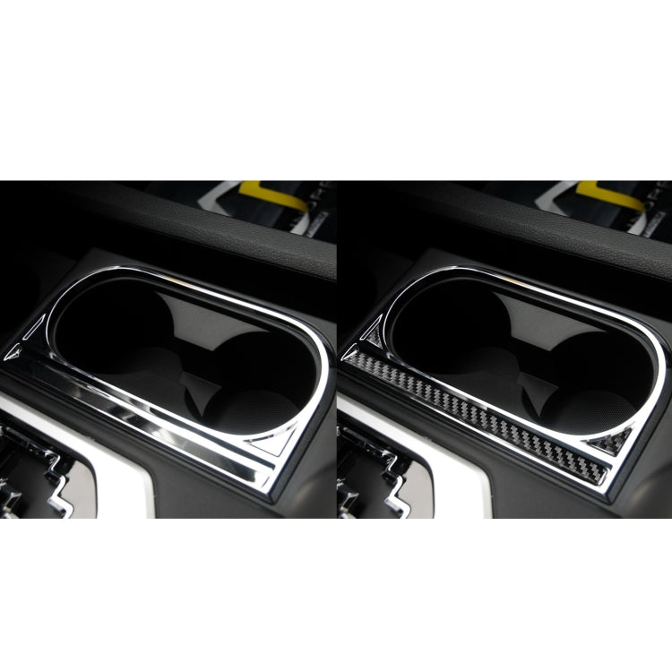 3 PCS / Set Carbon Fiber Car Central Control Cup Holder Decorative Sticker for Toyota Tundra 2014-2018, Left Driving ÎҵÄÉ̵ê