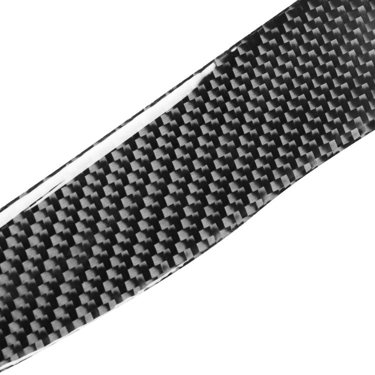 2 PCS / Set Carbon Fiber Car Lamp Eyebrow Decorative Sticker for BMW X5/E70 2010-2012, Drop Glue Version-Reluova