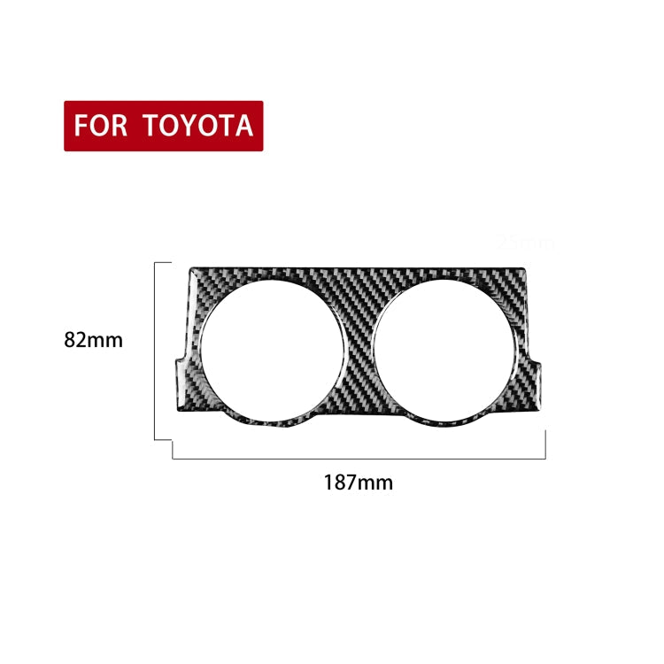 Carbon Fiber Car Four-wheel Drive Switch Panel Decorative Sticker for Toyota 4Runner 2010-2020 ÎҵÄÉ̵ê