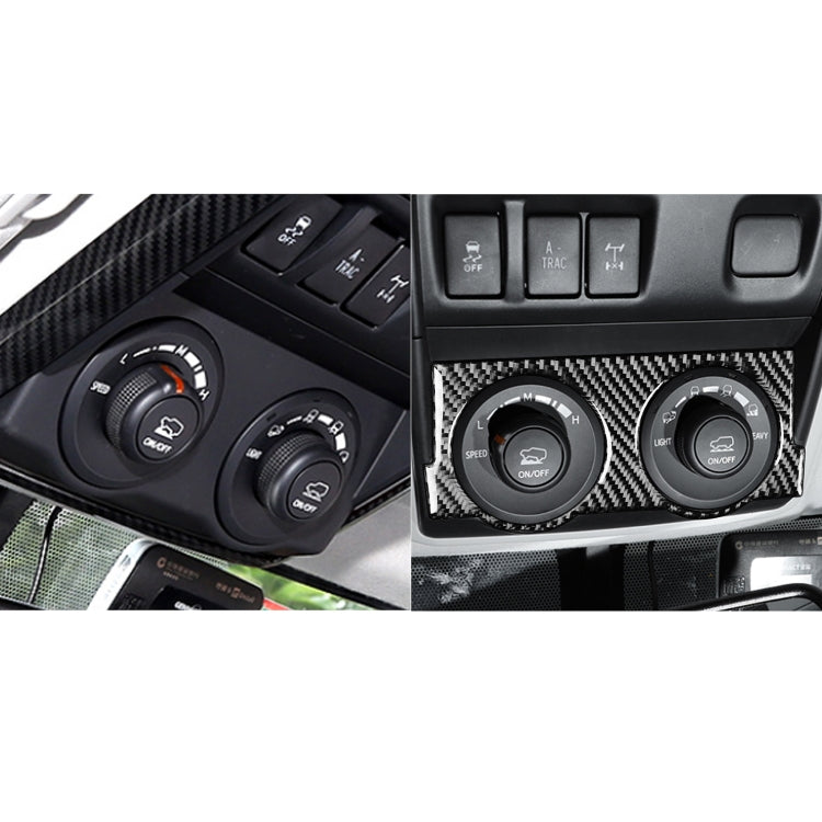 Carbon Fiber Car Four-wheel Drive Switch Panel Decorative Sticker for Toyota 4Runner 2010-2020 ÎҵÄÉ̵ê