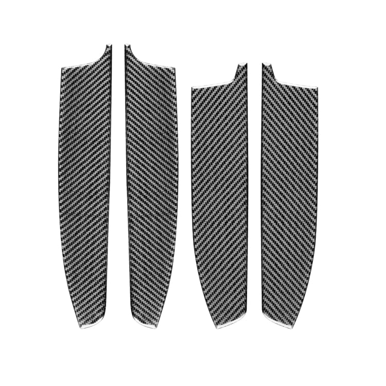 4 PCS / Set Carbon Fiber Car Door Inner Armrest Decorative Sticker for Toyota 4Runner 2010-2020 ÎҵÄÉ̵ê