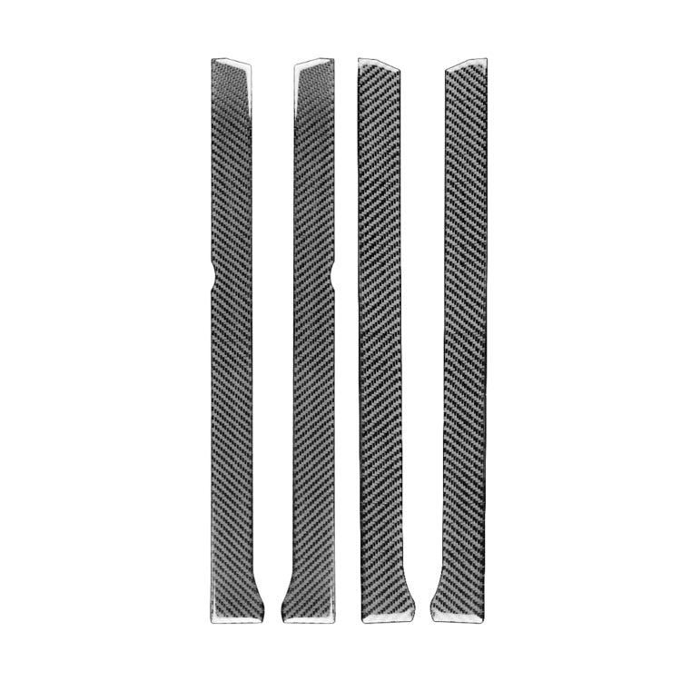 4 PCS / Set Carbon Fiber Car Window Inside Decorative Sticker for Toyota 4Runner 2010-2020 ÎҵÄÉ̵ê