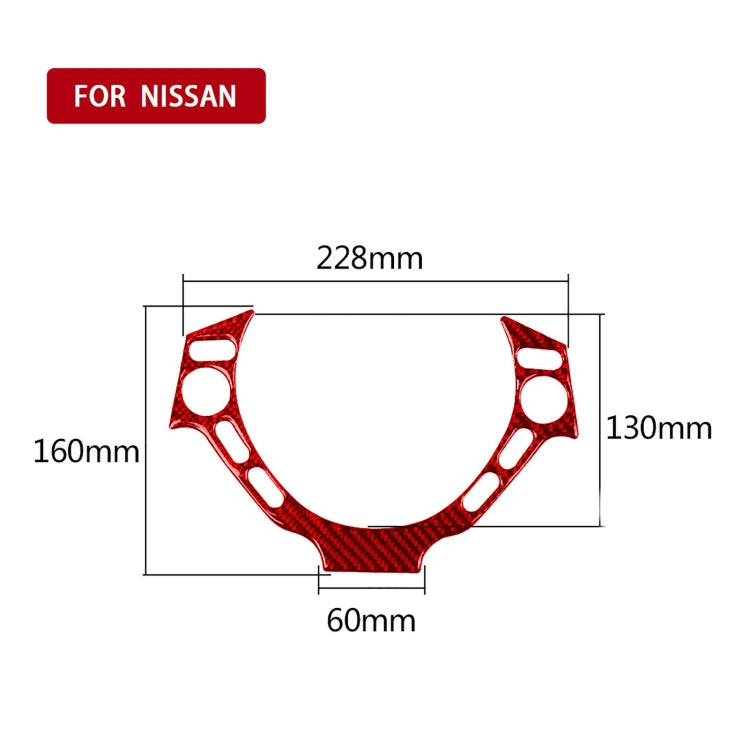 Carbon Fiber Car Steering Wheel Buttons Decorative Sticker for Nissan GTR R35 2008-2016, Left and Right Driving Universal ÎҵÄÉ̵ê