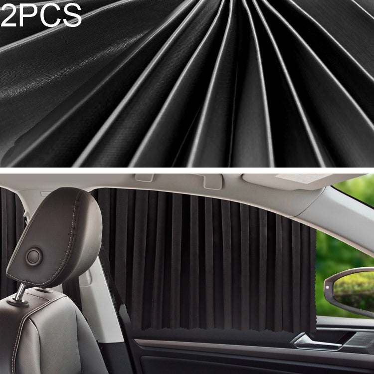 2 PCS Car Auto Sunshade Curtains Windshield Cover for the Rear Seat-Reluova