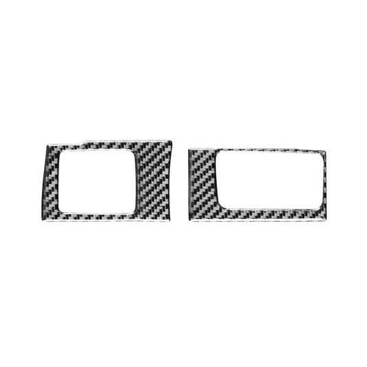 2 PCS / Set Carbon Fiber Car Central Control Card Box Panel Decorative Sticker for Honda CRV 2007-2011, Right Drive-Reluova