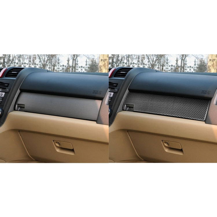 Carbon Fiber Car Co-pilot Glove Box Panel Decorative Sticker for Honda CRV 2007-2011,Left Drive ÎҵÄÉ̵ê