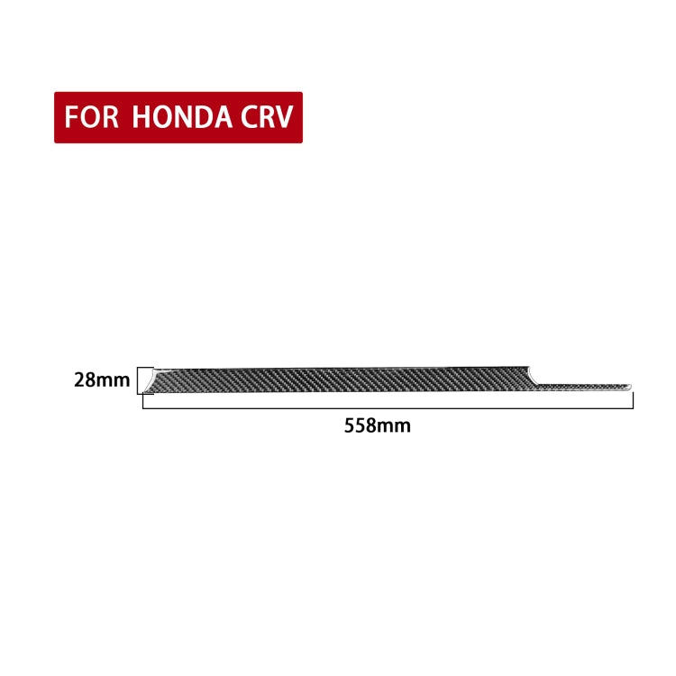 Carbon Fiber Car Co-pilot Center Control Trim Decorative Sticker for Honda CRV 2007-2011,Left Drive ÎҵÄÉ̵ê