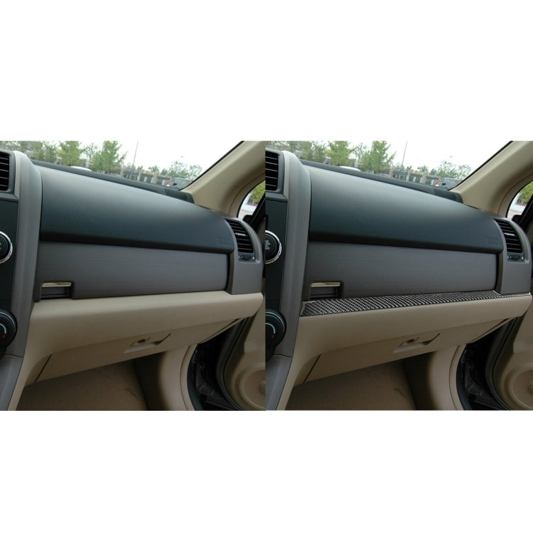 Carbon Fiber Car Co-pilot Center Control Trim Decorative Sticker for Honda CRV 2007-2011,Left Drive ÎҵÄÉ̵ê