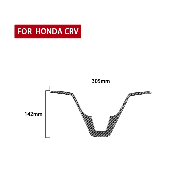 Carbon Fiber Car Steering Wheel Decorative Sticker for Honda CRV 2007-2011,Left and Right Drive Universal ÎҵÄÉ̵ê