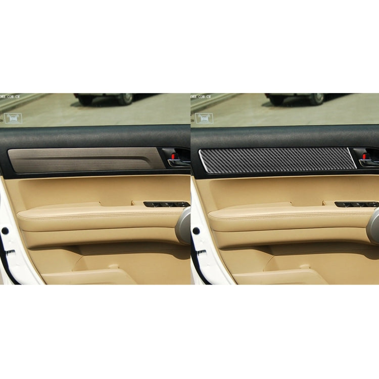 4 PCS / Set Carbon Fiber Car Interior Door Panel Trim Decorative Sticker for Honda CRV 2007-2011,Left and Right Drive Universal ÎҵÄÉ̵ê