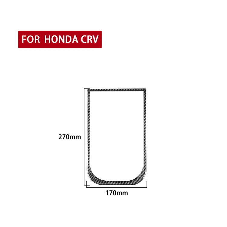 Carbon Fiber Car Handheld Box Panel Frame Decorative Sticker for Honda CRV 2007-2011,Left and Right Drive Universal ÎҵÄÉ̵ê