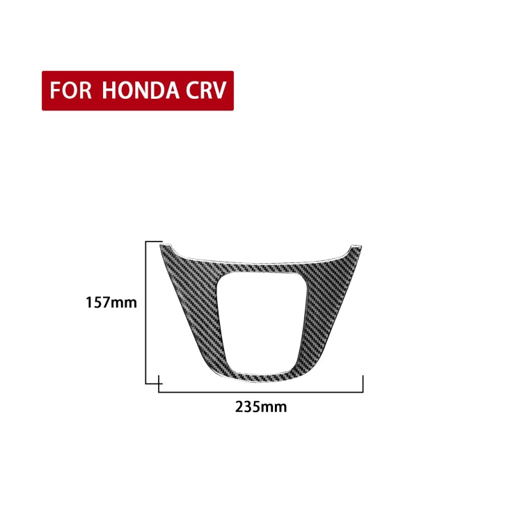 Carbon Fiber Car Gear Panel Frame Decorative Sticker for Honda CRV 2007-2011,Left and Right Drive Universal ÎҵÄÉ̵ê