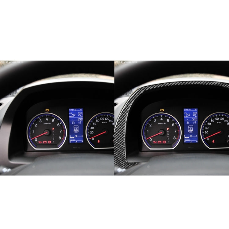 Carbon Fiber Car Dashboard Frame Decorative Sticker for Honda CRV 2007-2011,Left and Right Drive Universal ÎҵÄÉ̵ê