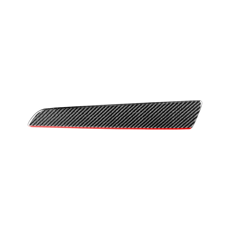 Carbon Fiber Car Co-pilot Trim Red Edge Decorative Sticker for Audi Q3 2013-2018,Right Drive ÎҵÄÉ̵ê