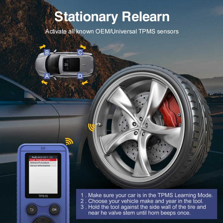 OBDResource TPS10 Car Tire Pressure Reset Meter EL50448 ÎҵÄÉ̵ê