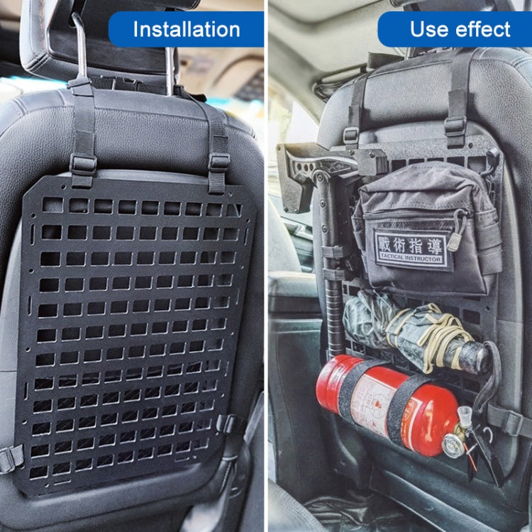 Car Rigid Seat Back Organizer Molle Panel Storage Rack ÎҵÄÉ̵ê