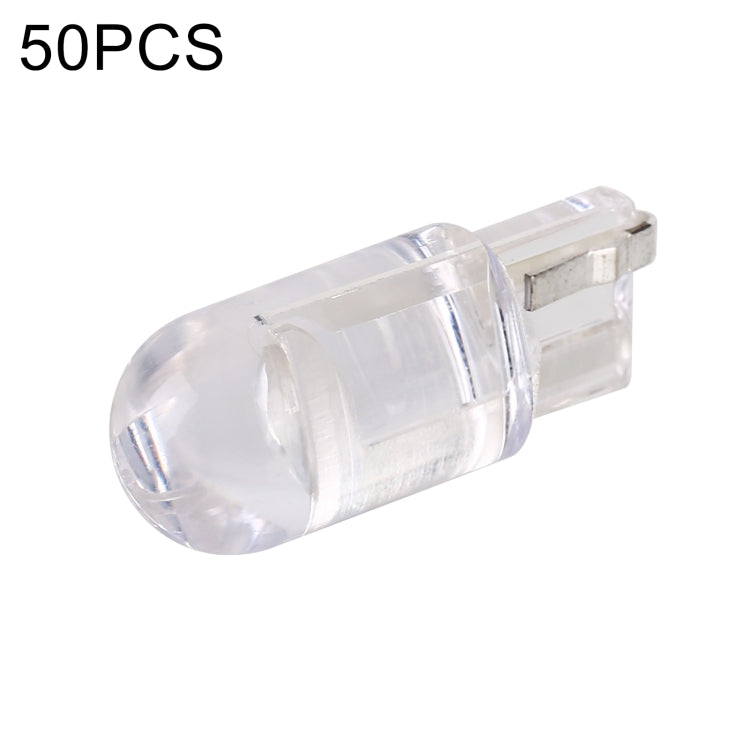 50pcs T10 DC24V / 0.36W / 0.03A Car Clearance Light COB Lamp Beads