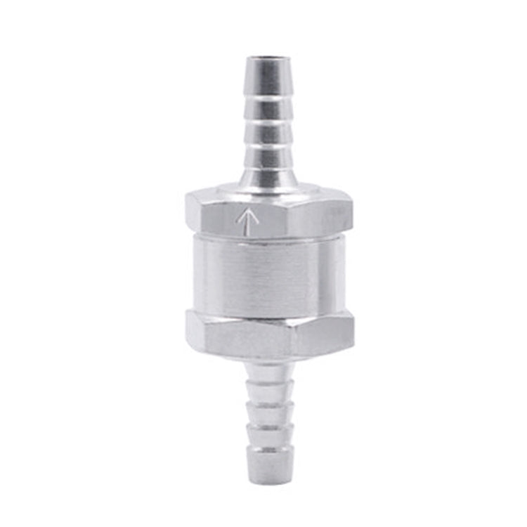 Car 6mm Aluminium Alloy Fuel Petrol One Way Non Return Check Valve