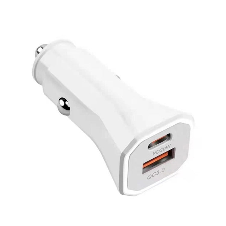 PD + QC3.0 Car 2 in 1 Square Fast Charger Car Cigarette Lighter ÎҵÄÉ̵ê