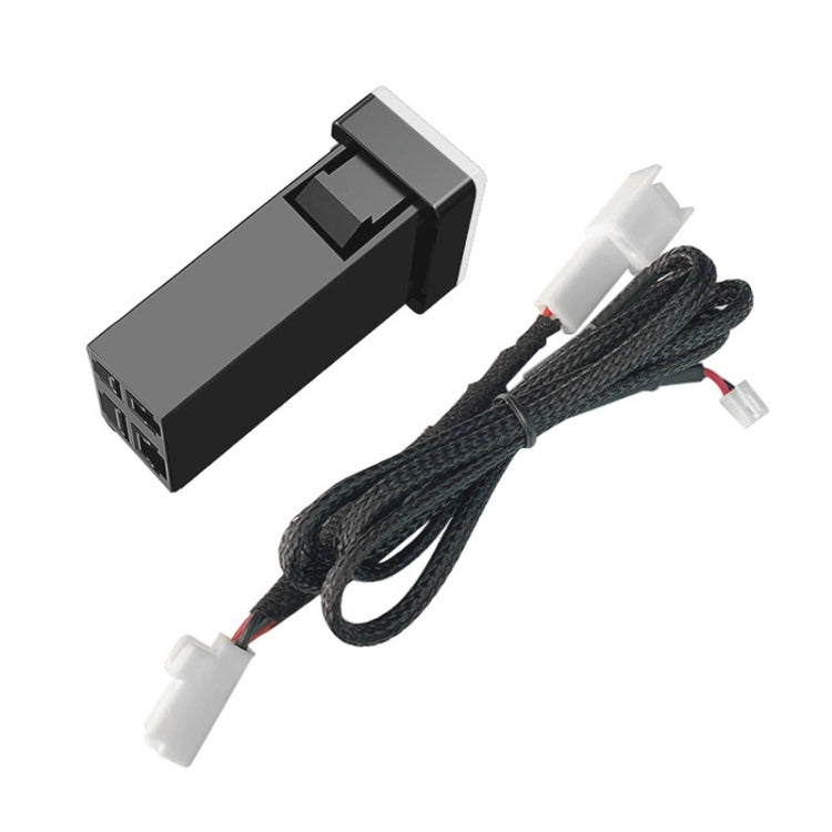 For Toyota 2009-2019 60W USB-A+Type-C Car Smart Phone PD Fast Charger ÎҵÄÉ̵ê