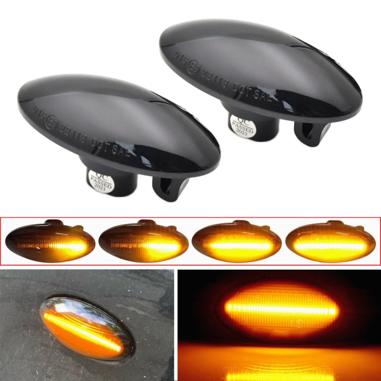 2pcs For Suzuki Grand Vitara JT 2005-2012 Car Dynamic LED Fender Side Light