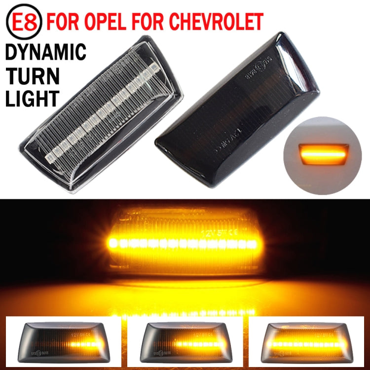 2pcs For Chevrolet Cruze 2009-2014 Car Dynamic LED Fender Side Light 1713423 ÎҵÄÉ̵ê