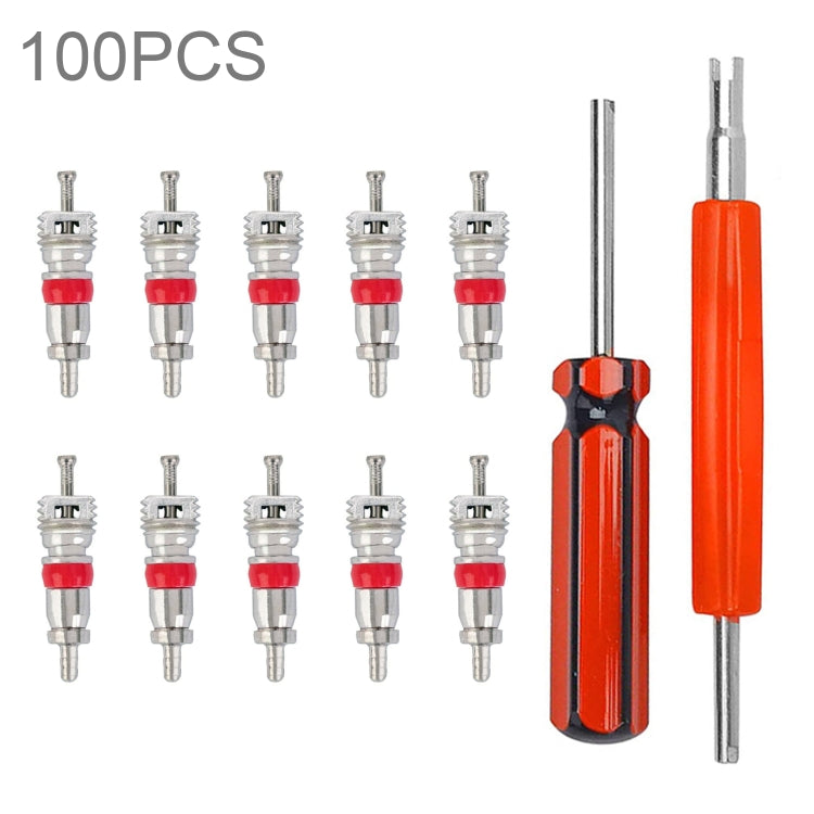 100 in 1 Car / Motorcycle Tire Valve Core Repair Kit