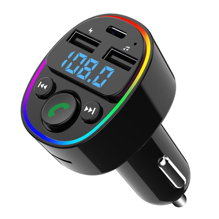 Car Bluetooth MP3 Player Audio FM Transmitter with Ambient Light ÎҵÄÉ̵ê