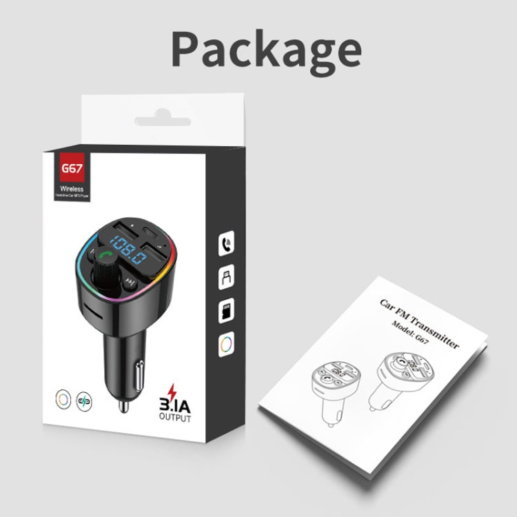 Car Bluetooth MP3 Player FM Transmitter With Phone Hands-free Knob Support Voltage Detection & Ambient Light ÎҵÄÉ̵ê