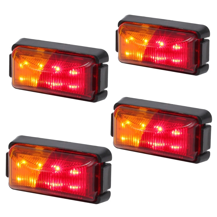 4pcs MK-049 Truck 8LEDs Double Color Side Marker Light ÎҵÄÉ̵ê